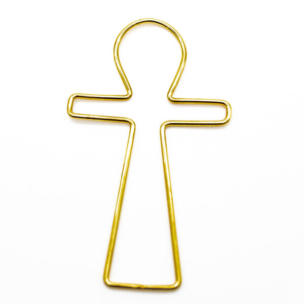 Krystaline Ankh Gold